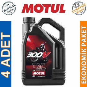 Motul 300V 15W-50 4T FL 4 lt Motosiklet Yağı