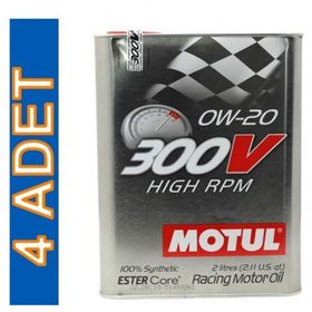 Motul 300V High Rpm 0W20 2 lt 4'lü Motor Yağı