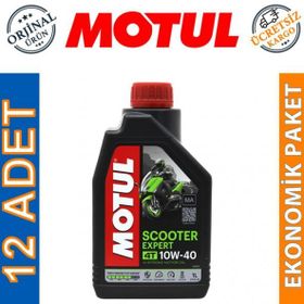 Motul 4T10W40 MA 1 lt 12'li Scooter Expert Motorsiklet Motor Yağı