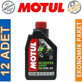 Motul 4T10W40 MA 1 lt 12'li Scooter Expert Motorsiklet Motor Yağı