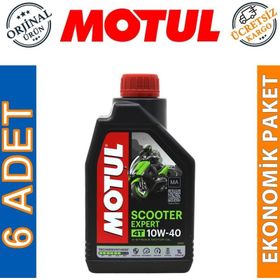 Motul 4T10W40 MA 1 lt 6'lı Scooter Expert Motorsiklet Motor Yağı