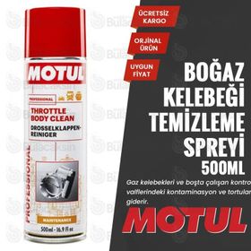 Motul 500 ml Benzinli Motor Boğaz Kelebeği Temizleyici