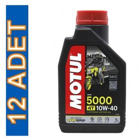 Motul 5000 10W40 4T 1 lt 12'li Motor Yağı