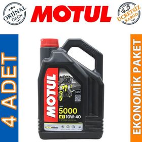Motul 5000 10W40 4T 4 lt. Motosiklet Yağı