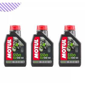 Motul 5100 10W50 3 lt Motorsiklet Motor Yağı