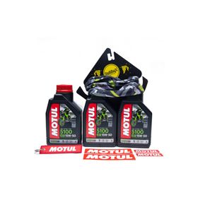 Motul 5100 15W50 4T 1 lt 3'lü Prc Motor Yağı