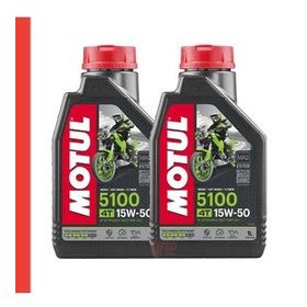 Motul 5100 4T 15W-50 1 lt 2'li Motosiklet Yağı