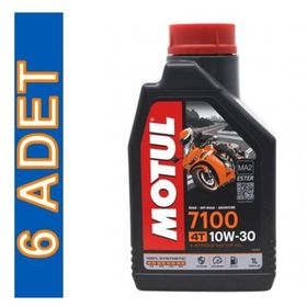 Motul 7100 10W30 4T 1 lt 6'lı Motorsiklet Yağı