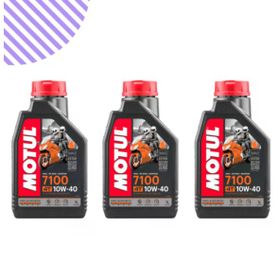 Motul 7100 10W40 4 Zamanlı 3 lt Motosiklet Yağı