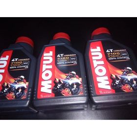 Motul 7100 10W40 4T 1 lt 3 Adet Motorsiklet Motor Yağı