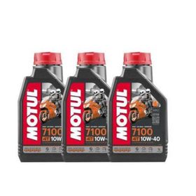 Motul 7100 10W40 4T 1 lt 3 Adet Motorsiklet Motor Yağı