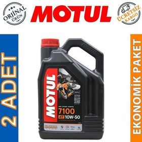 Motul 7100 10W50 4T 4 Litre 2'li Motorsiklet Yağı