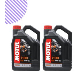 Motul 7100 10W50 4T 4 Litre 2'li Motorsiklet Yağı