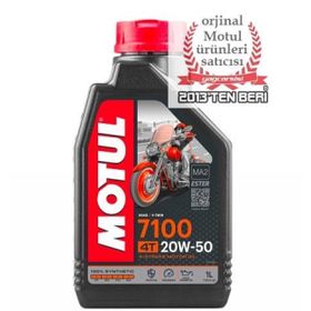 Motul 7100 20W50 4T 1 lt Motorsiklet Motor Yağı