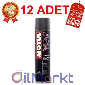 Motul C1 400 ml 12'li Zincir Temizleme Spreyi