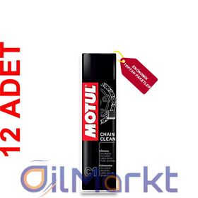 Motul C1 400 ml 12'li Zincir Temizleme Spreyi