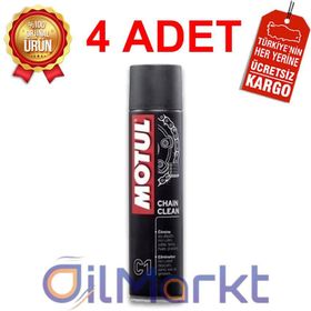 Motul C1 4x400 ml Zincir Temizleme Spreyi