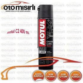 Motul C2 Chain Lube Road 400 ml Zincir Yağlama Spreyi