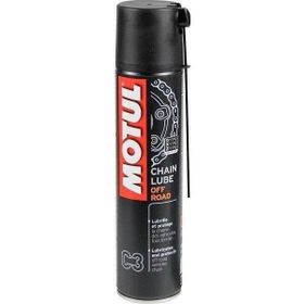 Motul C3 Chain Lube Off Road 400 ml Zincir Yağlama Spreyi