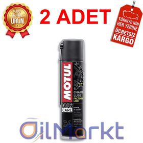 Motul C4 Chain Lube FL 400 ml 2'li Motosiklet Yağı