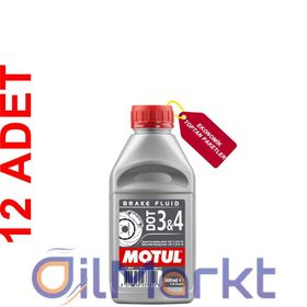 Motul Dot 3-4 500 ml 12'li Sentetik Fren Hidroliği Yağı