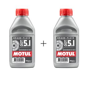 Motul Dot 5.1 500 ml 2'li Sentetik Fren Hidroliği Yağı