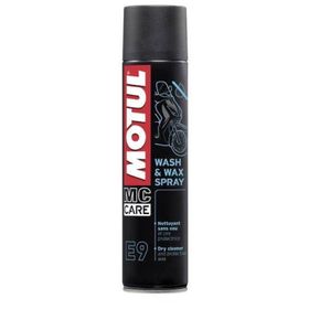 Motul E9 Wash Wax Spray 400 ml Temizleme ve Parlatma Cilası