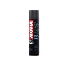 Motul E9 Wash Wax Spray 400 ml Temizleme ve Parlatma Cilası