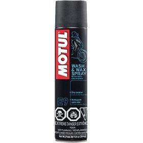 Motul E9 Wash Wax Spray 400 ml Temizleme ve Parlatma Cilası