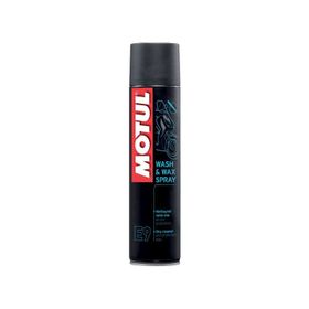 Motul E9 Wash Wax Spray 400 ml Temizleme ve Parlatma Cilası