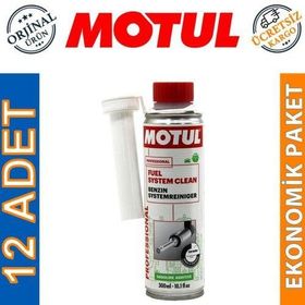 Motul Fuel System Clean 300 ml 12'li Benzin Yakıt Temizleyici