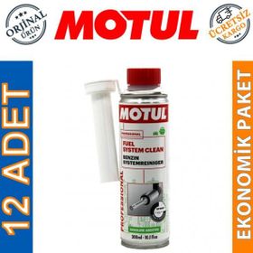 Motul Fuel System Clean 300 ml 12'li Benzin Yakıt Temizleyici