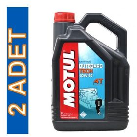 Motul Marine Outboard Tech 10W-40 4T 5 lt 2'li Tekne Motor Yağı
