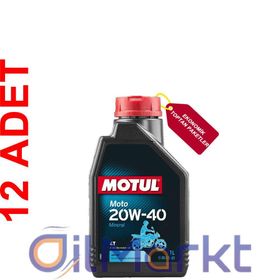 Motul Moto 20W-40 4T 1 lt 12'li Motor Yağı