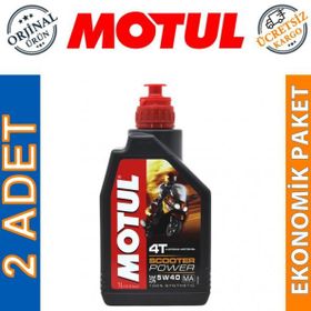 Motul Scooter Power 5W40 4T MA 1 lt 2'li Motorsiklet Yağı