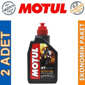 Motul Scooter Power 5W40 4T MA 1 lt 2'li Motorsiklet Yağı
