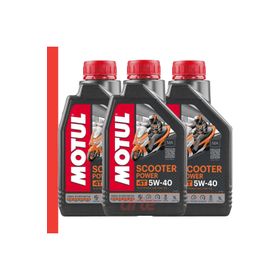 Motul Scooter Power 5W40 4T MA 1 lt 3'lü Motorsiklet Yağı