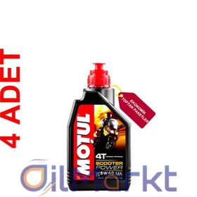 Motul Scooter Power 5W40 4T MA 1 lt 4'lü Motorsiklet Yağı