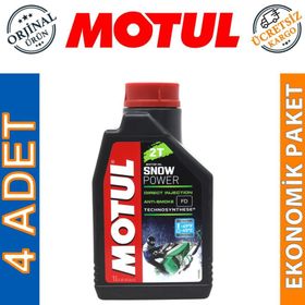 Motul Snow Power 2t 1 L 4'lü 2 Zamanlı Kar Motosiklet Yağı