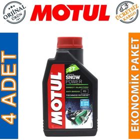 Motul Snow Power 2t 1 L 4'lü 2 Zamanlı Kar Motosiklet Yağı
