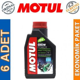 Motul Snow Power 2t 1 L 6'lı 2 Zamanlı Kar Motosiklet Yağı