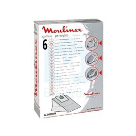 Moulinex A26B09 6'li Toz Torbası+1 Mikrofiltre