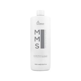 Mounir MMS Metallic Silver Neutralizing 1000 ml Gri ve Beyaz Saçlara Özel Şampuan