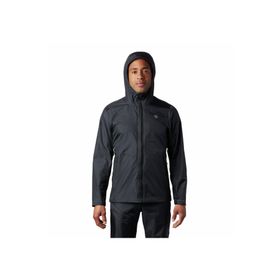 Mountain Hardwear Acadia Siyah Erkek Yağmurluk