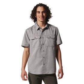 Mountain Hardwear Canyon Kısa Kollu Gri Erkek Gömlek