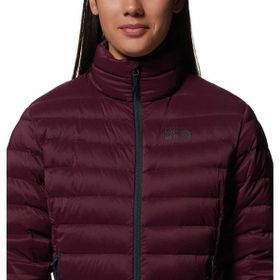 Mountain Hardwear Deloro Down Kırmızı Kadın Kaz Tüyü Mont