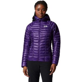 Mountain Hardwear Ghost Whisperer 2 Hoody Mor Kadın Kaz Tüyü Mont