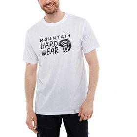 Mountain Hardwear Mhw Logo Kısa Kollu Beyaz Erkek T-shirt