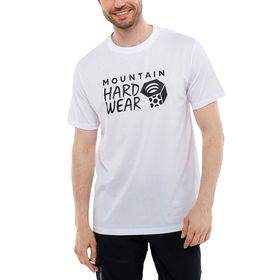 Mountain Hardwear Mhw Logo Kısa Kollu Beyaz Erkek T-shirt