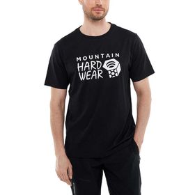 Mountain Hardwear Mhw Logo Siyah Kısa Kollu Erkek T-shirt